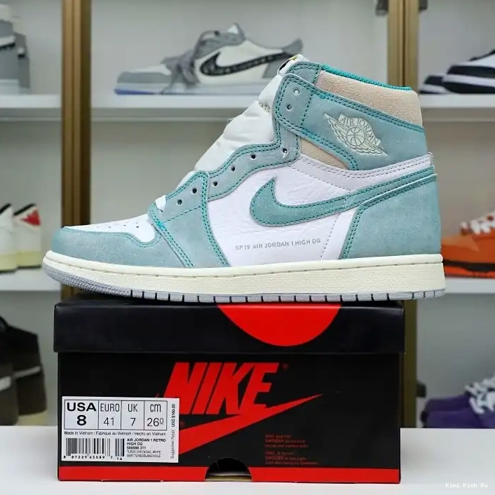 RETRO JORDAN AIR OG 'TURBO Kimikick GREEN' HIGH 1 0818